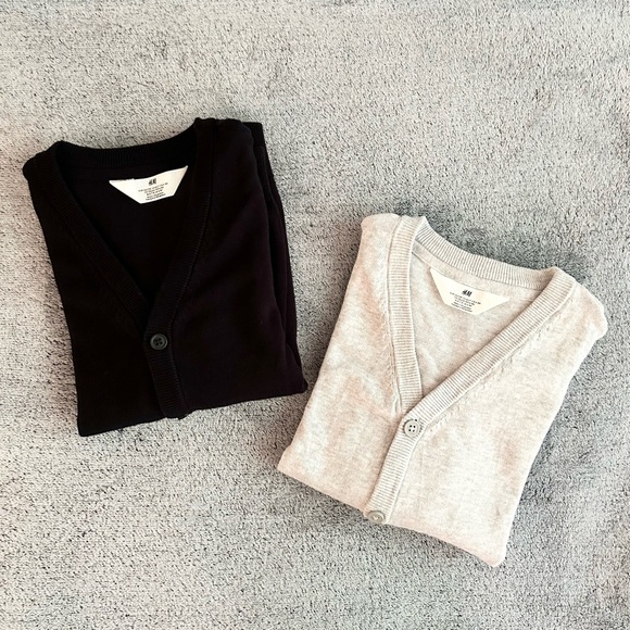 H&M Other - H&M Kids Boys Sweater 2 pcs Black & Gray US 6/7